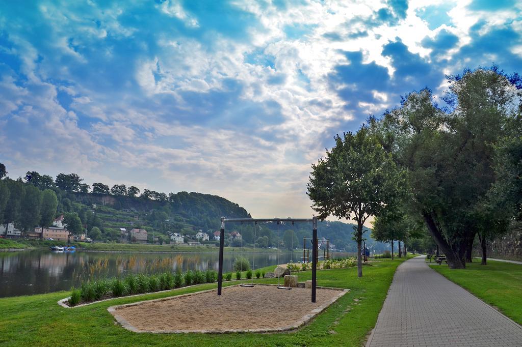 Elbschloesschen Refugium Hotel Pirna Exterior foto